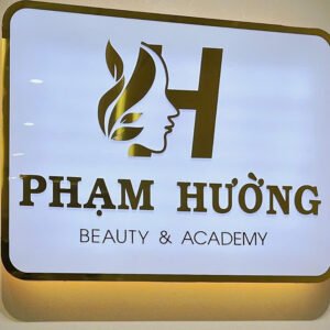 BẢNG LED HỘP ĐÈN PHẠM HƯỜNG BEAUTY & ACADEMY