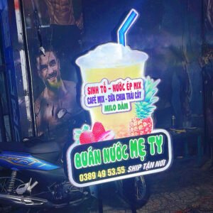 BẢNG LED HỘP ĐÈN QUÁN NƯỚC MẸ TY