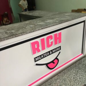 Nội Thất Tiệm Trà Sữa Rich